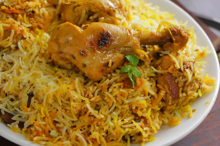 Hyderabadi dum biryani in Hyderabad